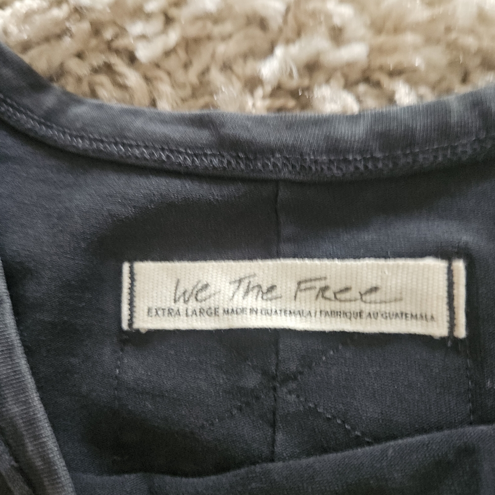 We The Free Black Long Sleeve Tee